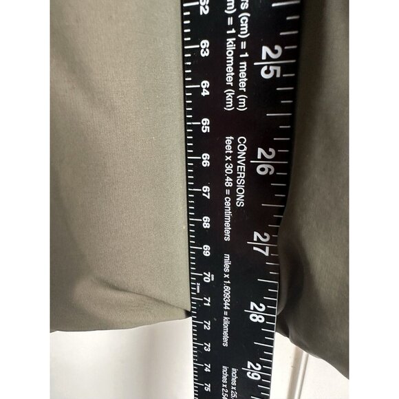 Banana Republic Puffer Coat Womens XS Extra Small‎ Olive Green Down Fill - Picture 12 of 12